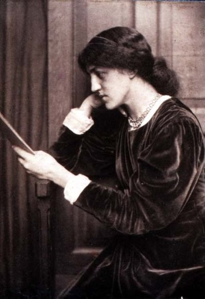 Portrettfotografi av May Morris (1862-1938), datter av Jane Morris av Frederick Hollyer (1837-1933) av Frederick Hollyer