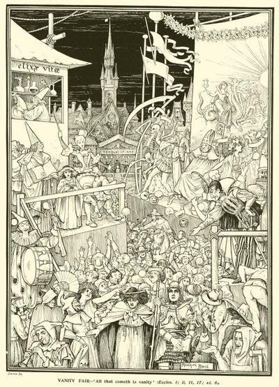 Vanity Fair (gravering) av Frederick Hurten Rhead