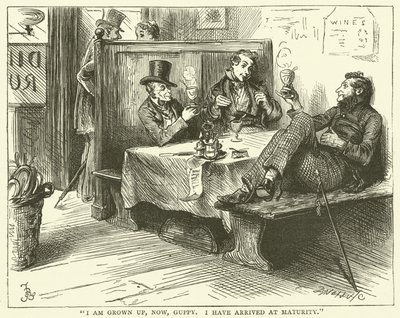 Illustrasjon for Bleak House av Frederick L. Bernard