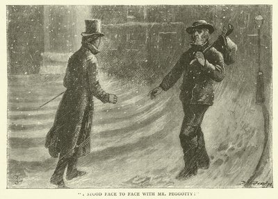 Illustrasjon for David Copperfield av Frederick L. Bernard