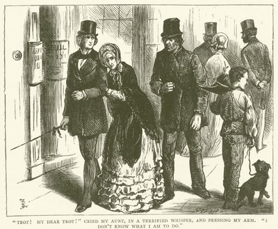 Illustrasjon for David Copperfield av Frederick L. Bernard