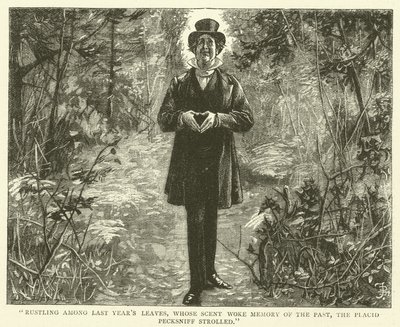 Illustrasjon for Martin Chuzzlewit av Frederick L. Bernard