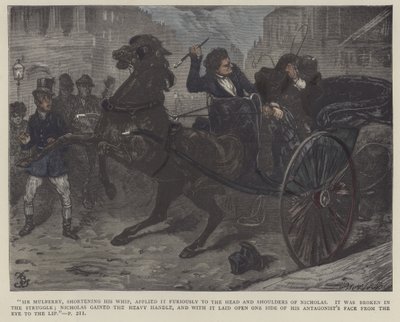 Illustrasjon for Nicholas Nickleby av Frederick L. Bernard