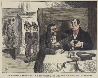 Illustrasjon for Nicholas Nickleby av Frederick L. Bernard