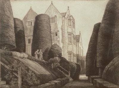 Owlpen Manor, 1931 av Frederick Landseer Maur Griggs