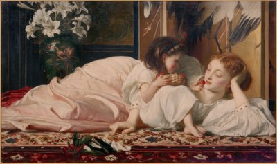 Mor med barn (kirsebær) av Frederick Lord Leighton