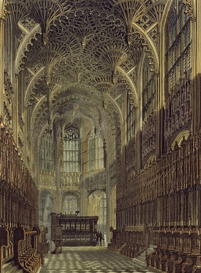 Henry the Seventh Chapel, plate 8 fra 