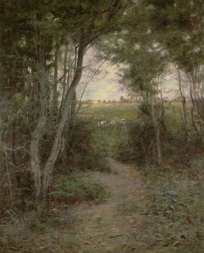 The Bush nær Heidelberg, Melbourne, 1898 av Frederick McCubbin