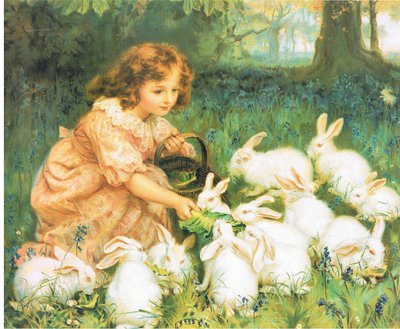 Alice i eventyrland, fra ukjent kilde av Frederick Morgan
