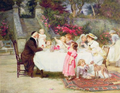 Hans første bursdag av Frederick Morgan