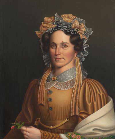 Lady in Brown, ca. 1855. av Frederick R. Spencer