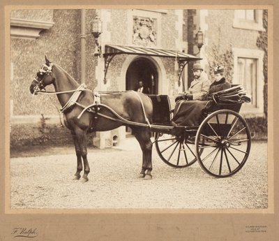 Kong George V og Queen Mary, ca. 1890 av Frederick Ralph