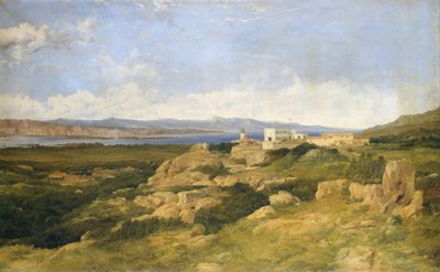 General Garibaldis residens på Caprera, av Frederick Richard Lee