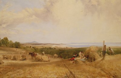 Harvest Field, 1846 av Frederick Richard Lee
