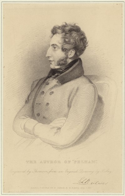 Portrett av Edward Bulwer-Lytton, Baron Lytton av Frederick Richard Say