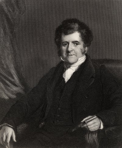 Richard Bright, gravert av H. Cock, fra 