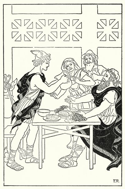 Quicksilver fortsatte med å fylle bollene fra muggen som skulle være tom (litho) av Frederick Richardson