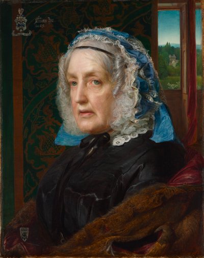 Portrett av Susanna Rose, 1862. av Frederick Sandys