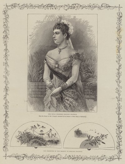Kongelig bryllup til prinsesse Beatrice og prins Henry av Battenberg av Frederick Sargent