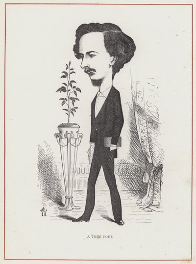 Algernon Charles Swinburne, poet av Frederick Waddy