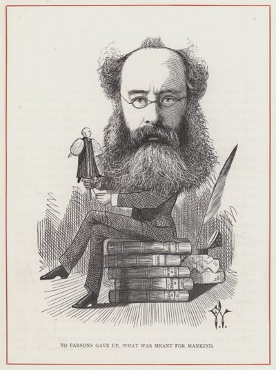 Anthony Trollope, romanforfatter av Frederick Waddy