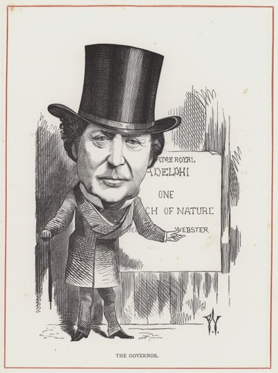 Benjamin Webster, skuespiller av Frederick Waddy