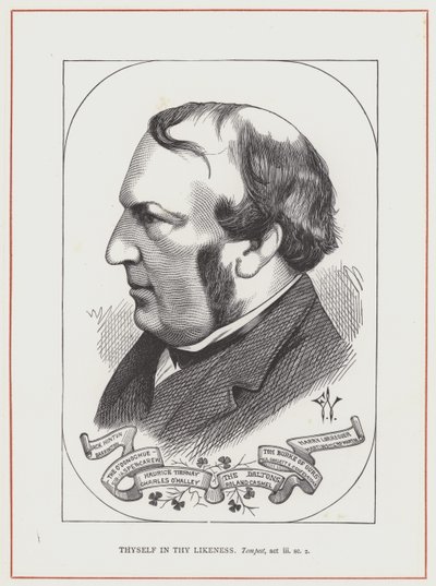 Charles Lever av Frederick Waddy