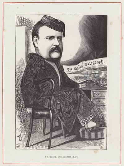 George Augustus Sala av Frederick Waddy