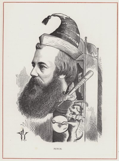 Shirley Brooks, redaktør av Punch av Frederick Waddy