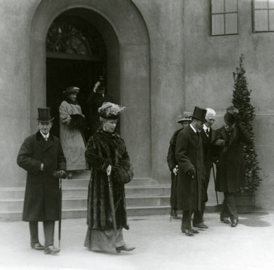 King George V og Queen Mary ved London Zoo Aquarium, 1924 av Frederick William Bond