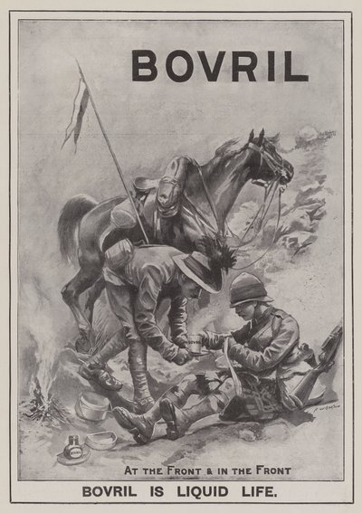 Annonse, Bovril (gravering) av Frederick William Burton