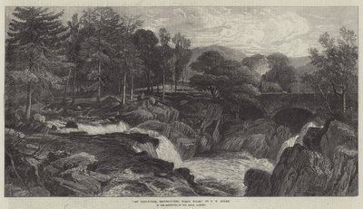 Ved Pont-y-Pair, Bettws-y-Coed, Nord-Wales av Frederick William Hulme