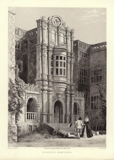 Bramshill, Hampshire (lithotint) av Frederick William Hulme