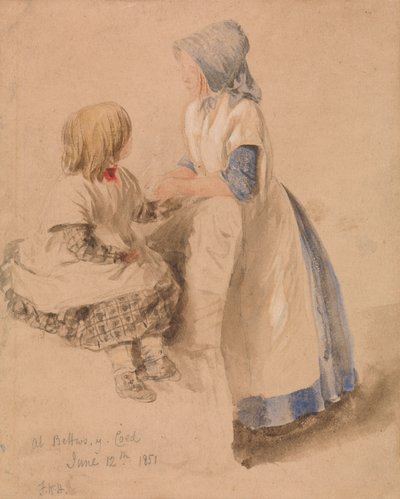 walisiske barn av Frederick William Hulme
