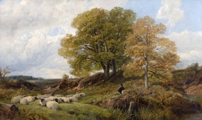 Woodland Scene av Frederick William Hulme