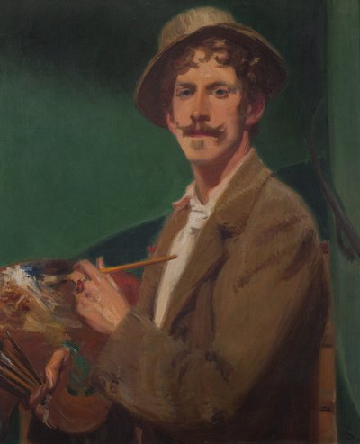 Selvportrett av Frederick William MacMonnies