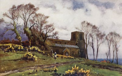 Burton Dassett kirke av Frederick William Newton Whitehead