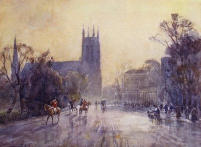 Parish Church and Pump-Room, Leamington av Frederick William Newton Whitehead