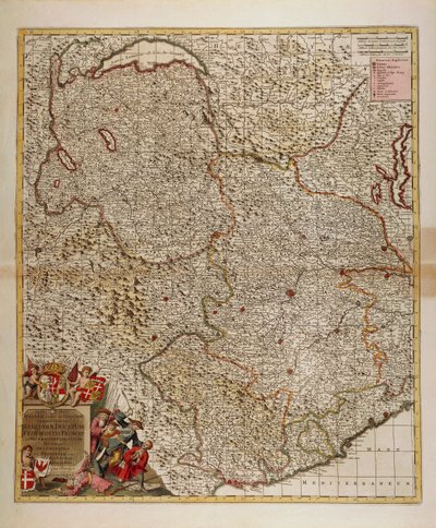 Kart over franske, sveitsiske og italienske alpine og transalpine regioner og Western Liguria-regionen, kart av Frederik de Wit fra Atlas Sive Descriptio Terrarum Orbis av Frederick de Wit