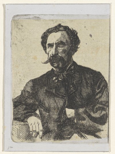 Portrett av Samuel Verveer av Frederik Hendrik Weissenbruch