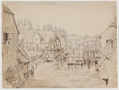 Salinmølle. Oldesloo av Frederik Rohde