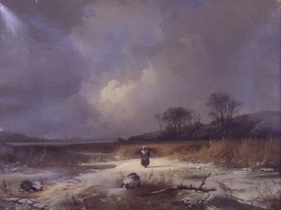 Vinterlandskap av Frederik Rohde