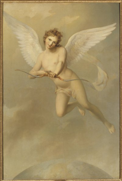 Cupidon - Amor, av Westin, Fredric (1782-1862). Olje på lerret av Fredric Westin