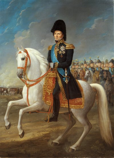 Portrett av Jean Baptiste Jules Bernadotte (1763-1844), marskalk av Frankrike, konge av Sverige og Norge av Fredric Westin