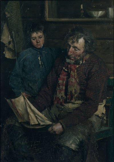 Fisker og sønnen hans av Fredrik Kolstoe