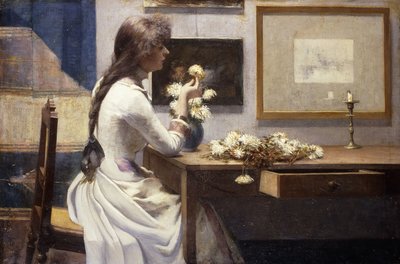 Om morgenen; Le matin, 1889 av Freke Field