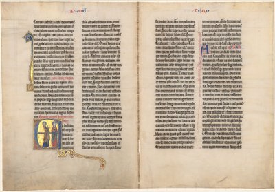 Josva foran Herren av French 13th Century