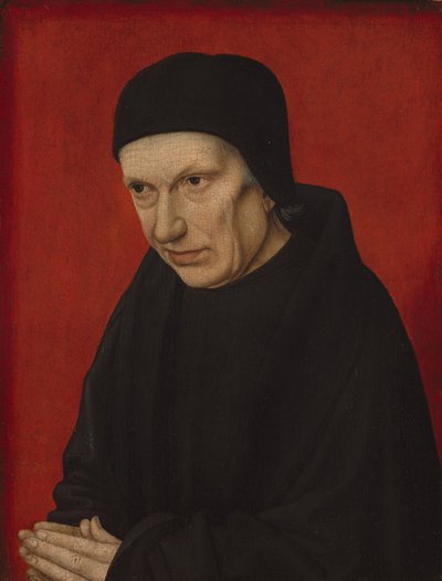 Portrett av en geistlig av French 15th Century