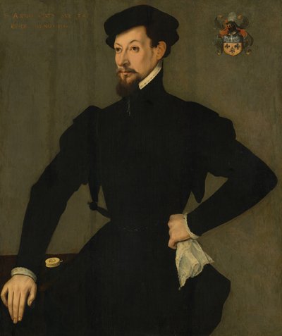 Portrett av et medlem av Quaratesi-familien av French 16th Century