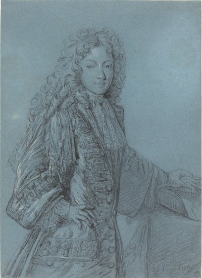 Portrett av en gutt av French 17th Century